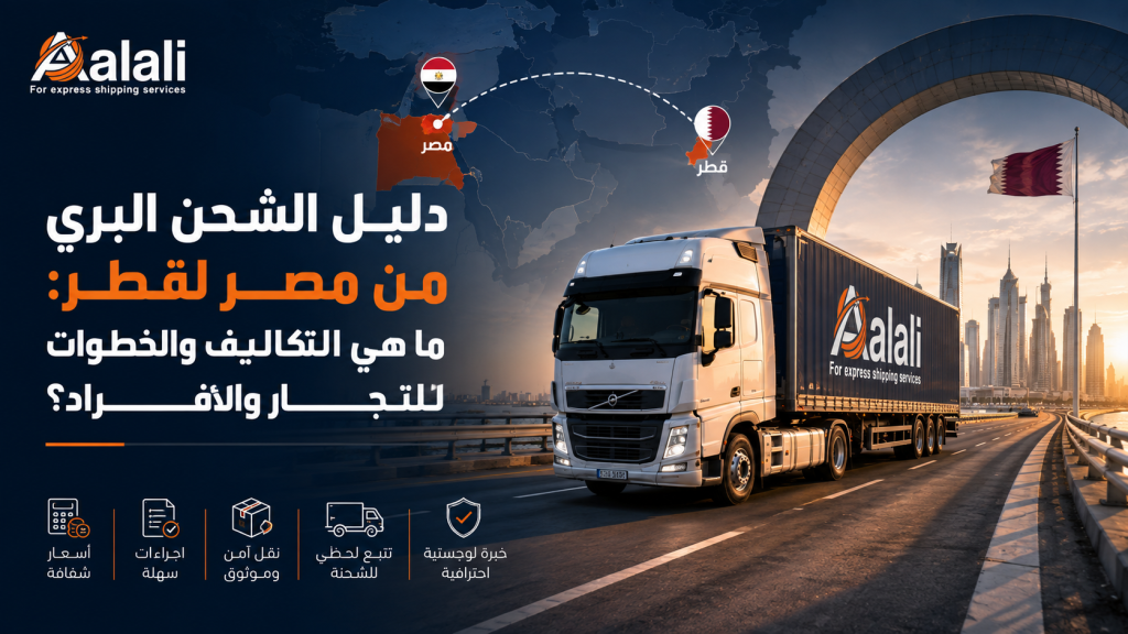 أسعار شحن من مصر لقطر