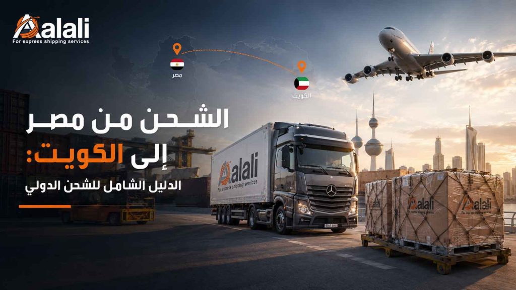 الشحن من مصر إلى الكويت