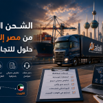شحن تجاري الكويت , الشحن من مصر الى الكويت