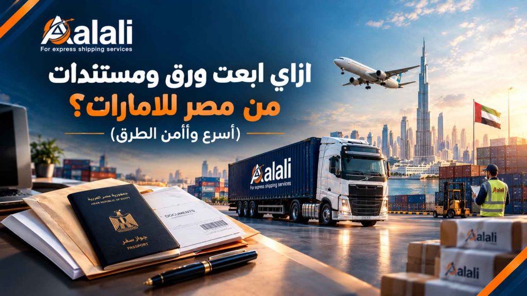 شحن جوي من مصر للامارات للمستندات والطرود المستعجلة