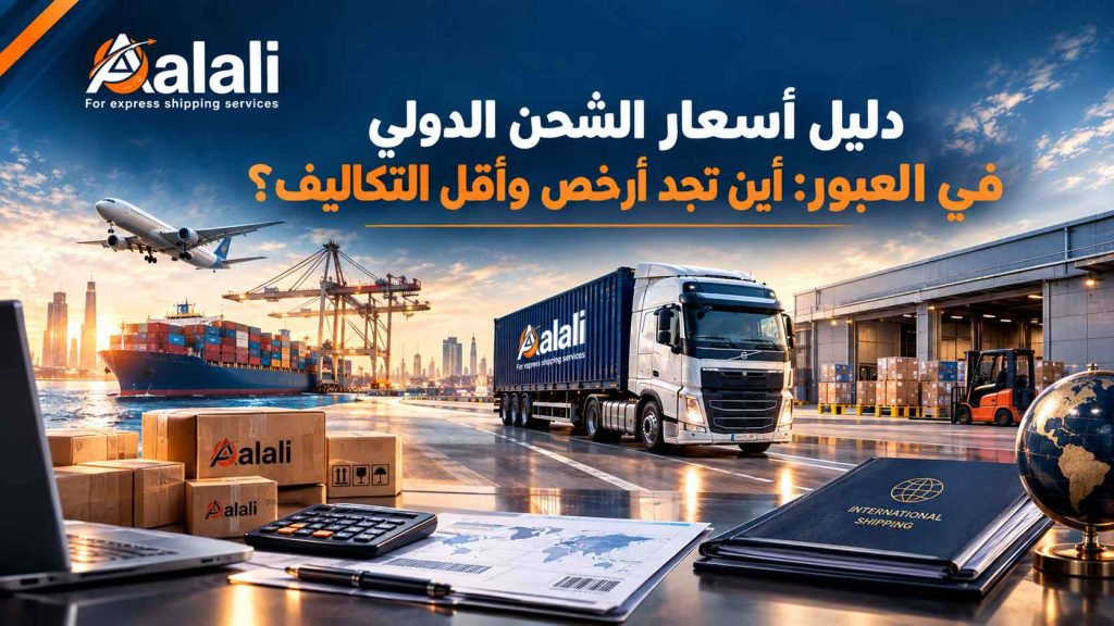 جدول أسعار وتكاليف الشحن الدولي في مصر طريق العلي