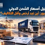 أسعار الشحن الدولي في العبور - أرخص شركة شحن دولي في العبور للبضائع والأثاث